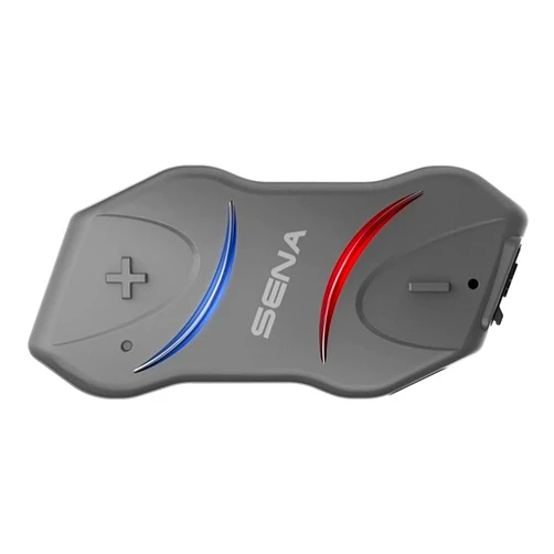 Sena SMH10R Low Profile Motorcycle Bluetooth Headset and Intercom Dual Pack - SMH10RD-01,Black,Medium