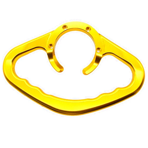 HKHBJK Motorcycle Passenger Handles for Kawasaki EX250 Ninja 250R 2008-2014 CNC Aluminum Passenger Handgrip Hand Grip Tank Grab Bar Clamp Ninja 300 EX300 2013-2017 (Color : Gold)