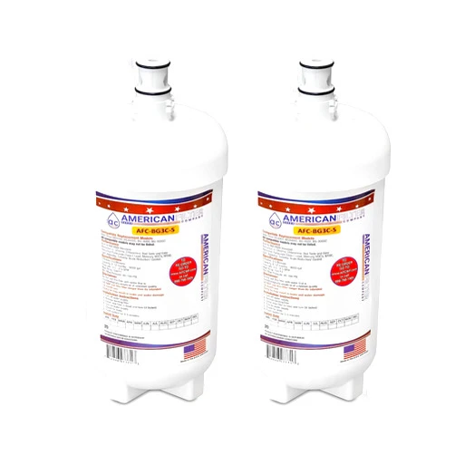 American Filter Company AFC Brand, Water Filters, Model # AFC-BG3C-S, Compatible with Body Glove (R) BG-3000C Made in U.S.A 2- Pack