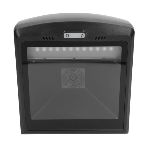 YWBL-WH Payment QR Code Scanner, 2D QR Barcode Scanner Omnidirectional Hands Automatic Barcode Reader Desktop Barcode Scanner, Bar Code Scanners