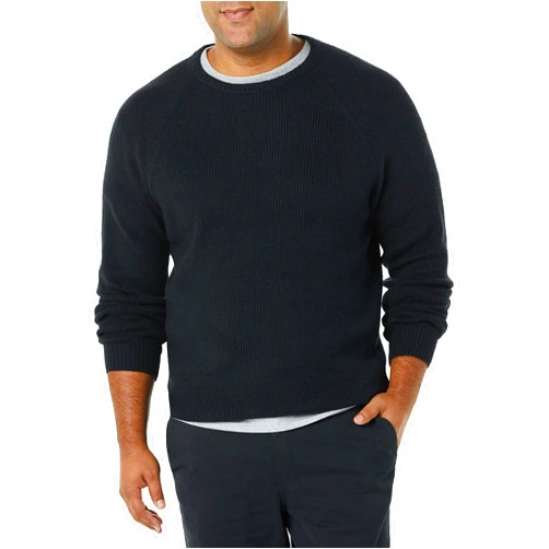 Amazon Essentials Men's Long-Sleeve Soft Touch Crewneck Sweater