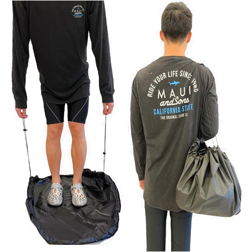 Generic Durable Wetsuit Changing Mat/Waterproof Dry-Bag for Surfers