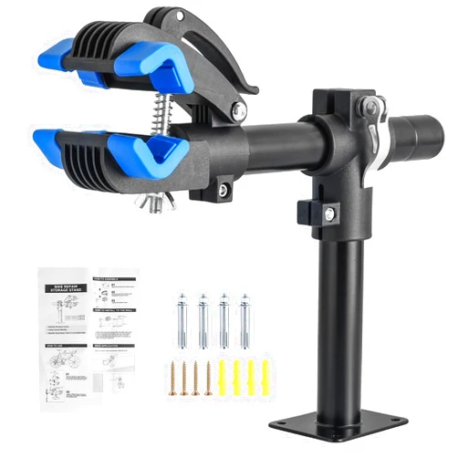 Weyleity Bike Repair Stand | Bench Mount Bike Work Stand Bicycle Maintenance Rack Workstand for Road & Mountain Bikes – Adjustable Bicycles Maintenance Rack Bike Clamp for Home Repair
