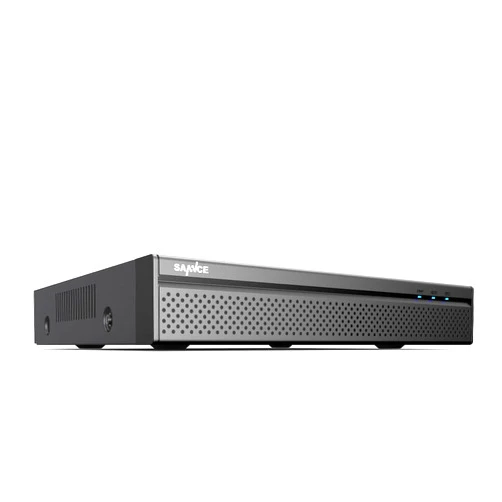 SANNCE PoE NVR 4K 8 Channel, 8MP CCTV Security Camera System Network Video Recorder Supports 8MP 5MP 3MP 1080P HD PoE Surveillance IP Camera, Human Detection, No HDD