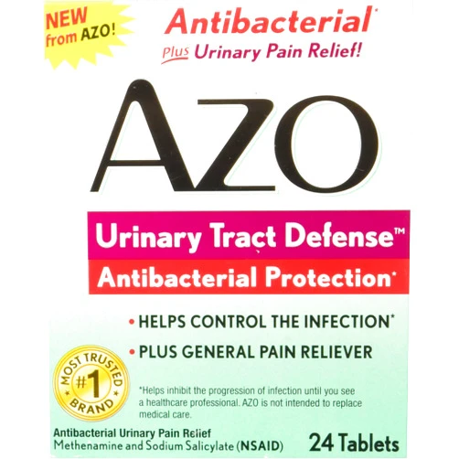 AZO Urinary Tract Defense Antibacterial Protection 24 Count (Pack of 2)