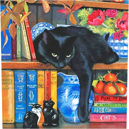 Nautilus Puzzles Wooden Jigsaw Puzzle for Adults - On The Shelf - 215 Pieces. Made in USA by Nautilus Puzzles