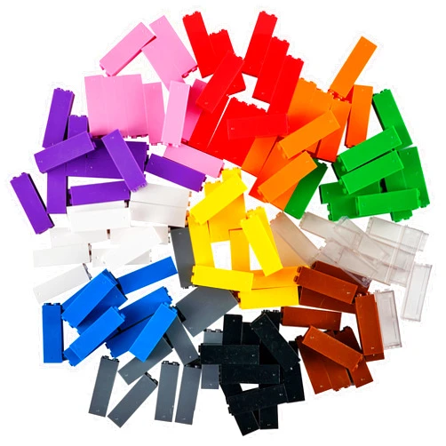 Strictly Briks Compatible with Lego Classic Bricks Stackers, Building Creative Play Gift Set, 100% Compatible with All Major Brick Brands, 12 Colors, 120 Pieces, 2x2 Inches