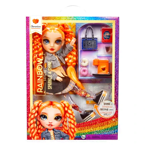 RAINBOW HIGH Sparkle and Shine - Clementine (Orange) - 11