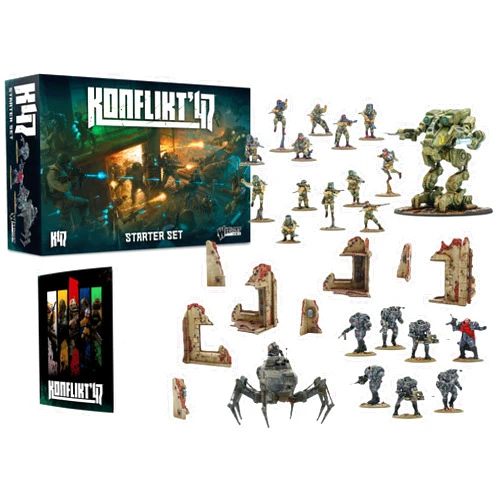 Warlord Games Konflikt '47 Starter Set - 28mm Tabletop Miniature Wargaming for 2 or More Players