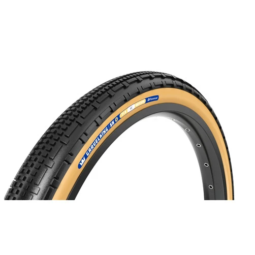 Panaracer GravelKing SK Plus Tire - 700 x 35, Tubeless, Folding, Black/Brown