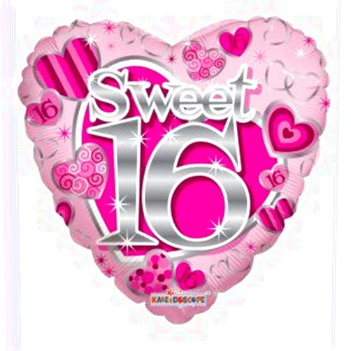 Karaloon ConverUSA 18 Inch Sweet 16Th Pink Balloon