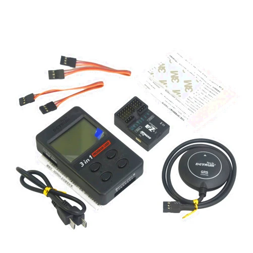 ECHOBBY Dynam Detrum Z3 Flight Controller Nitro Version (GPS & 3in1 Program Card Combo) for RC Airplane Warbird Sporter Trainer