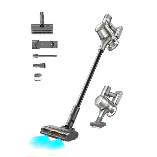 dreame R20 Cordless Vacuum Cleaner with Dual Brush Head, Smart Stick Handheld Vacuum Cleaner for Home, Powerful Rechargeable Vacuum Cleaner, 90 Mins Max Runtime, Perfect for Hard Floor Carpet Pet Hair