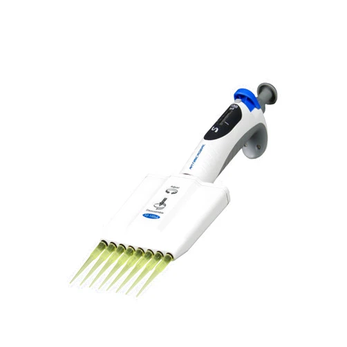 Vision Scientific VS-TP8D100H Adjustable Volume Multi-Channel Micropipette Pipettors with 8 Channels 10-100uL Micropette