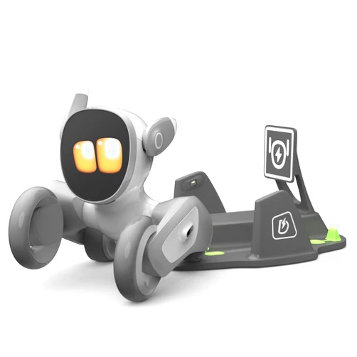 Loona: The Most Advanced Smart Robot Pet Dog - Chat GPT-4o Enabled with Voice Command & Gesture Recognition - Top Boys and Girls Gifts for 2024 - V23 - with Charging Dock