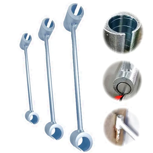 GENERIC 2024 Upgrade New Hinges Gap Adjusting Wrench, Steel Double-head Door Hinge Repair Spanner Key for Round Bolt Standard Gauge, Door Hinge Repair Spanner Adjustable Wrench Tool (1PC 23-25mm)