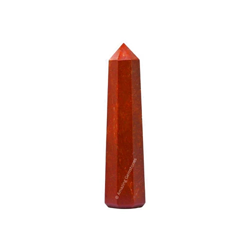 Amazing Gemstone Red Jasper Crystal Towers ~ Natural Healing Crystal Point Obelisk for Reiki Healing and Crystal Grid (2