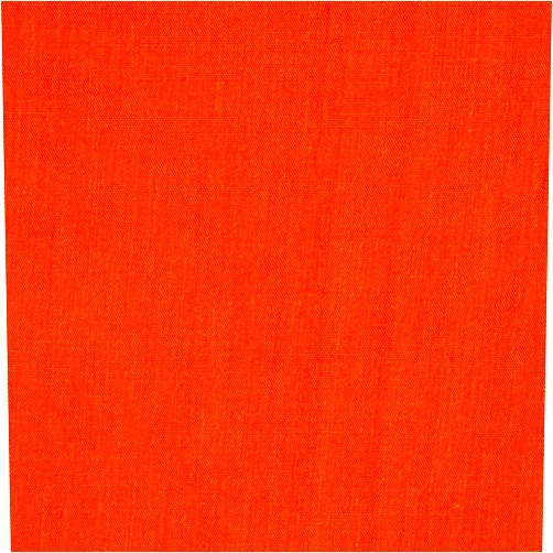 Fabric Bravo Orange 60” Wide Premium Cotton Blend Broadcloth Fabric by The Yard (FB)
