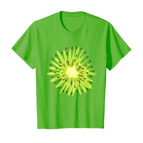 Funny Cute Fruit & Vegetable Costume Gifts Kiwi Fruit Costume Cute Matching Halloween Outfit T-Shirt