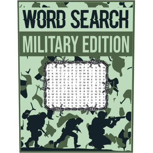 J.Honor Publishing + 100 Large Print Military Word Search For Adults: Amazing Brain Games With Army, Marine Corps, Navy, Air Force, And Coast Guard Terms For USA Military
