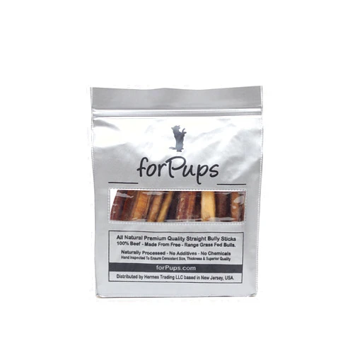 ForPups Thick (1 Pound) (3-4 Inch) - All Natural Premium Quality Bully Sticks Made (1 lb) (3