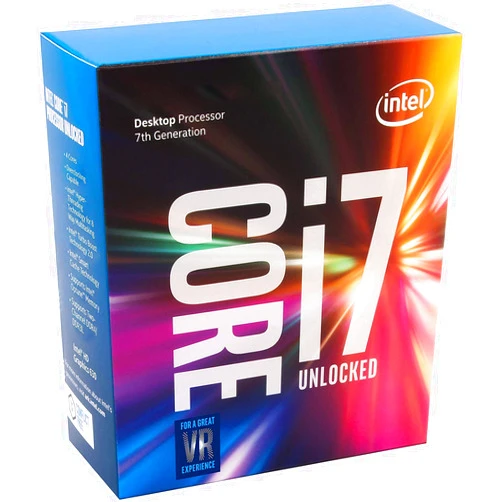 Intel Core i7-7700K Desktop Processor 4 Cores up to 4.5 GHz Unlocked LGA 1151 100/200 Series 91W