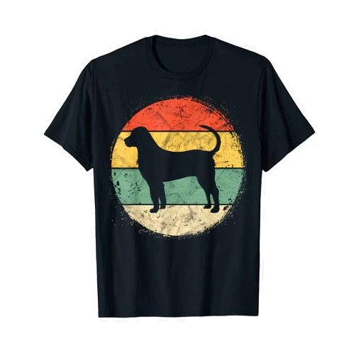 Vintage English Mastiff Owner Gifts Lover Clothes Circular Retro Mastiff Owner Gift Mastiffs Parents Dog Mom T-Shirt