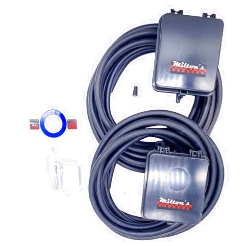MILTON'S BELLS Milton’s Bells Wireless Horn and Chime Kit –Wireless Loud Low-Voltage Siren, Chime kit with 25’ Hose, Transmitter and Volume Control Chime