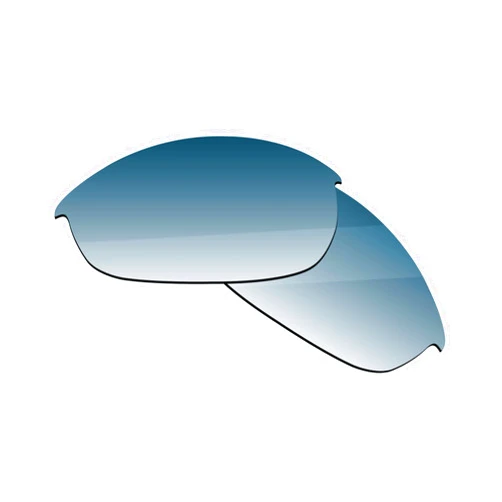 Boldbright Replacement Lenses Compatible with Oakley Half Jacket Sunglasses - Blue Gradient Tint