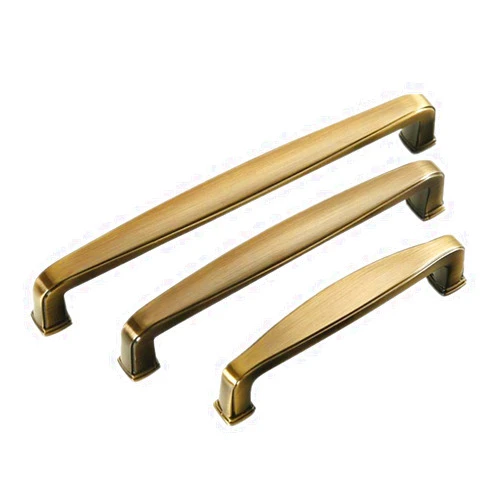 ECOLFE Antique Cabinet Drawer Handles, 2Pcs Handle Dumb Black Bedside Table Handle Door Handle Retro Cabinet Handle Hand in Hand Yaqing 96 (Color : Yaqing 128)