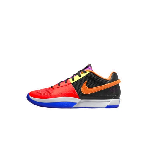 Nike Ja 1 Men's Basketball Shoes, Black/Wolf Grey/Racer Blue, FJ4241 001 'All-Star Check' - Size 8.5