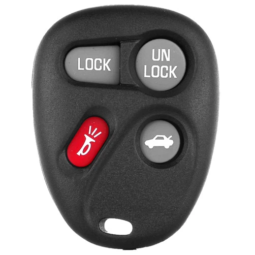 OCPTY 1 X Flip Key Entry Remote Control Key Fob （Shell Case ） Transmitter Replacement for Buick for Cadillac for Chevy for GMC 10443537 4 Buttons