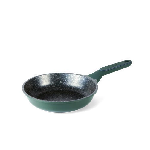 Otantik Home Otantik Non-Stick Frying Pan/Skillet Cast Aluminum - Ceramic Marble Coating - Cool Handles - PTFE & PFOA Free - Compatible with All Stovetops (Green) (10 Inch)