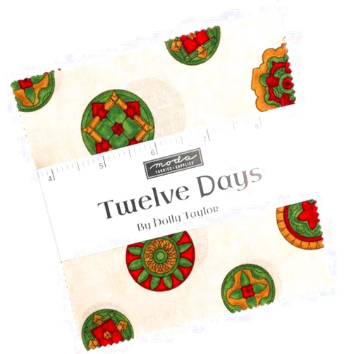 Moda Fabrics Twelve Days Charm Pack by Holly Taylor; 42-5