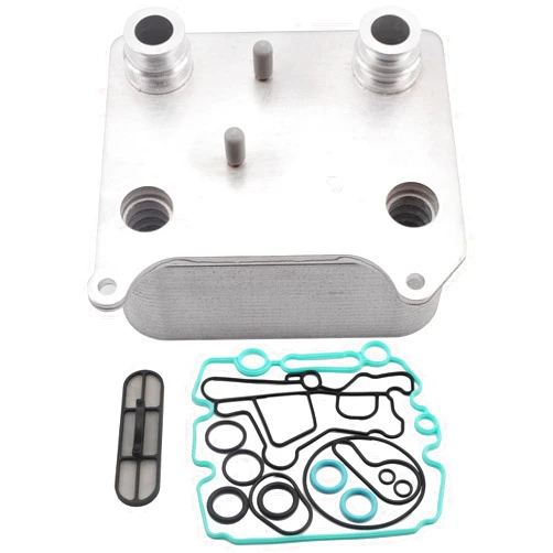 Hsbang Oil Cooler Kit Includes Required Gaskets and O-rings Compatible with Ford F250 F350 F450 F550 Super Duty 2003-2007 E-350 Super Duty 2004-2010 3C3Z-6A642-CA 904-228