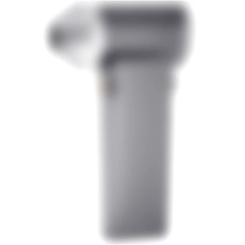 Ergopollo Compressed Air Duster - 130000RPM Electric Cleaner Kit, Replace Canned Air, Mini Rechargeable Cordless Air Blower for Keyboard, PC, Car Cleaning, Gifts for Men (Silver)