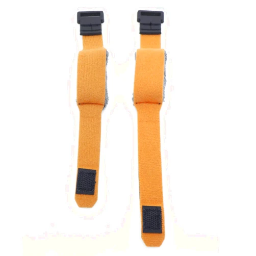 Cheerock 2pcs Bass Guitar String Mute Damper, Cotton Bass Guitar Fret Mute, Adjustable Guitar String Dampener, Bass Guitar Accessories