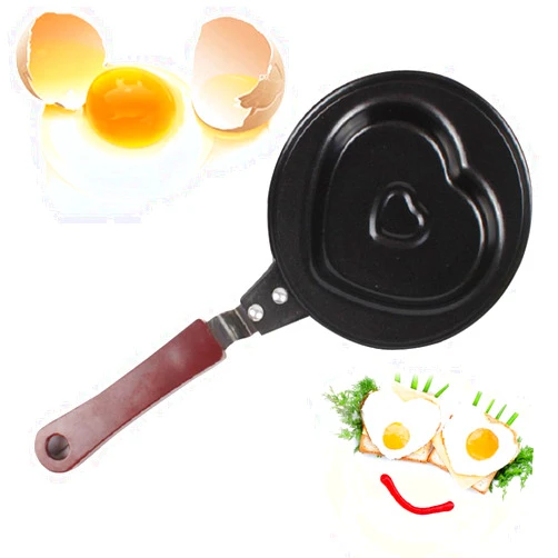 YDKJ Creative Mini Omelette Pan, Handheld DIY Breakfast Omelette Mold, Pancake Mold Maker, 7 Styles, Non-stick Coating, for Fried Eggs and Making Pancake