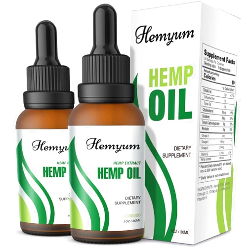 Hemyum Organic Omega Oils 2 Pack Non-GMO Made in us S0829 A32