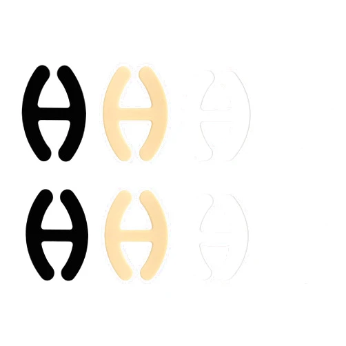 LeonHien Bra Strap Clips, 8Pcs Bra Strap Clips for Racerback, Conceal Straps and Cleavage Control Bra Clips
