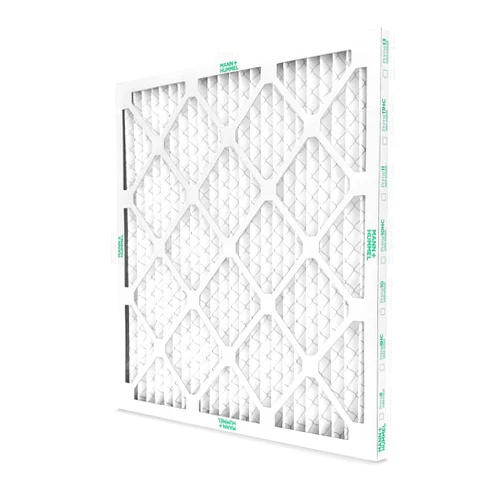 MANN+HUMMEL 20x20x1 MERV 8 Pleated HVAC AC Furnace Air Filters. Case of 12. (Exact Size: 19.5 x 19.5 x 0.75 Inches)