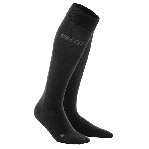 CEP Men's Long Compression Wool Socks - Allday Merino Athletic Long Socks