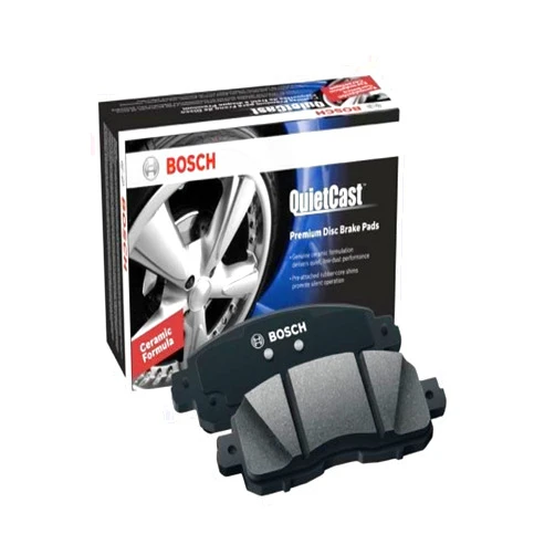 BOSCH BC932 QuietCast Premium Ceramic Disc Brake Pad Set - Compatible with Select Ford Crown Victoria, Ranger; Lincoln Town Car; Mercury Grand Marquis, Marauder; REAR
