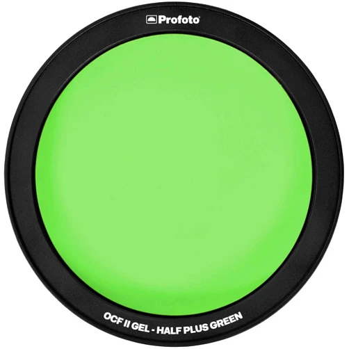 Profoto Off Camera Flash (OCF) II Gel, Half Plus Green