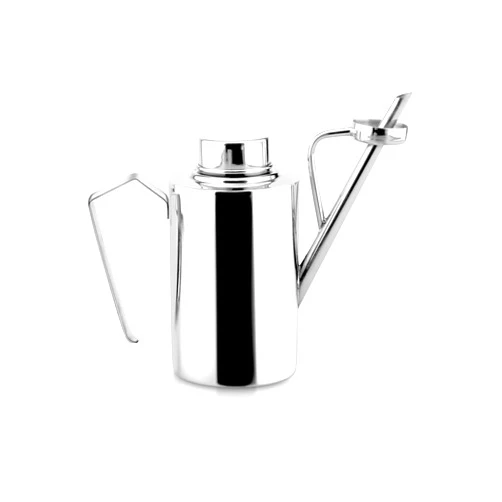 IPAC Drop safe oil dispenser 400 ML - Olipac Oil dispenser stainless steel 13,5 OZ - table size oil can for virgin olive oil - Made to preserve the best extra virgin olive oil for long time