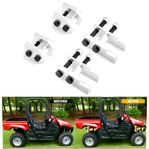 Dasen 2 Inch Full Lift Kit Compatible with 2004-2009 Yamaha Rhino 450 660 700 Sport SE(comes with instructions)