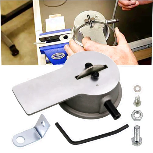 RYANSTAR RACING Manual Piston Ring Filer 80514 Piston Ring End Cap Filer Tool with 140/170 Grit Grinding Wheel Replaces