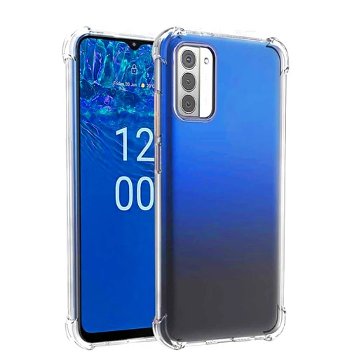 Lmposla for Nokia G42 Case, Nokia G310 5G Case, for Girls Women Shockproof Slim Ultra-Thin Flexible TPU Soft Rubber Silicone Airbag Case Cover for Nokia G310 5G 2023 (Clear)