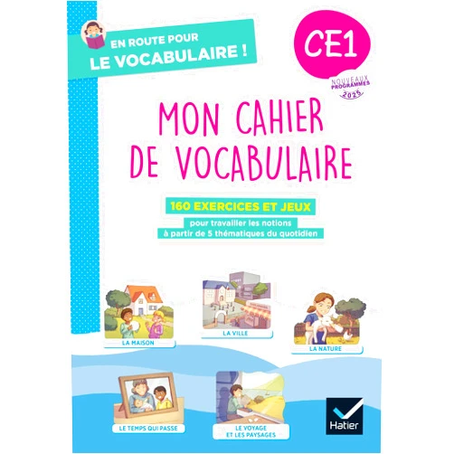 French Edition by Laurence Lefèvre (Author), Vincent Lefèvre (Author) En route pour le vocabulaire ! CE1 - Ed. 2025 - Cahier élève