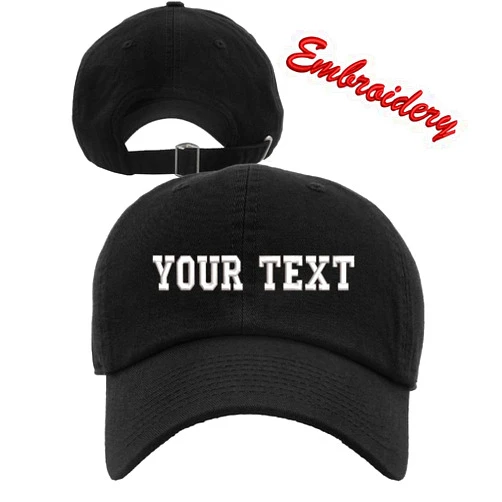 Generic Premium Baseball Cap KB4006 / Custom Hats/Embroidery Hats/Monogram Hats